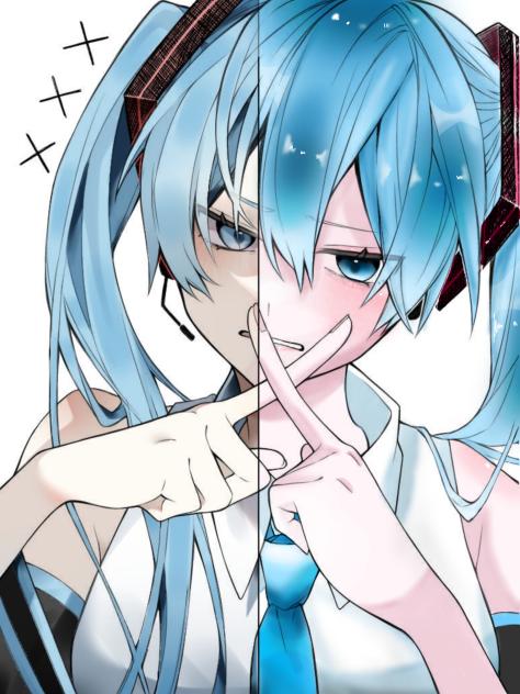 初音ミクを初描き