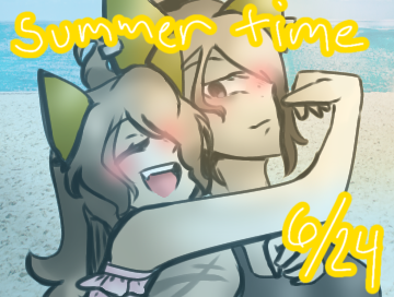 Grey Fanart Summer Time - ibisPaint