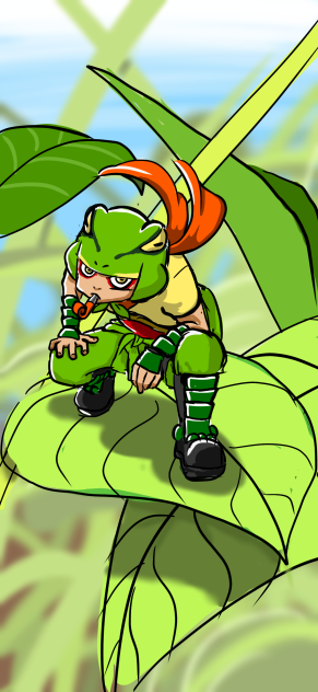 セニハラ カエル