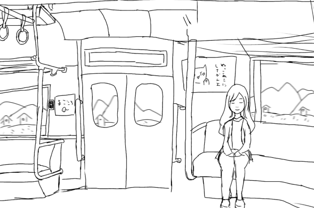 ガタンゴトン…うっぷ…