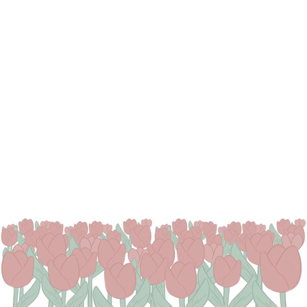 Tulip Field Stamp