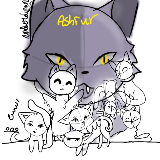 WARRIOR CATS COLLAB - ibisPaint
