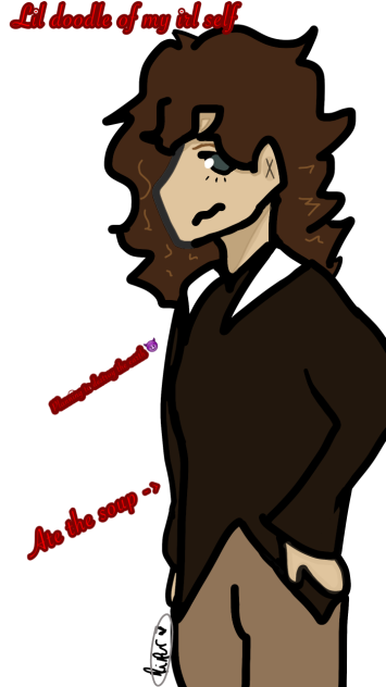 Lil doodle of myself 😋🔫