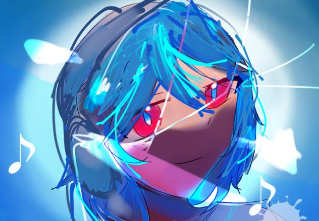 Blue