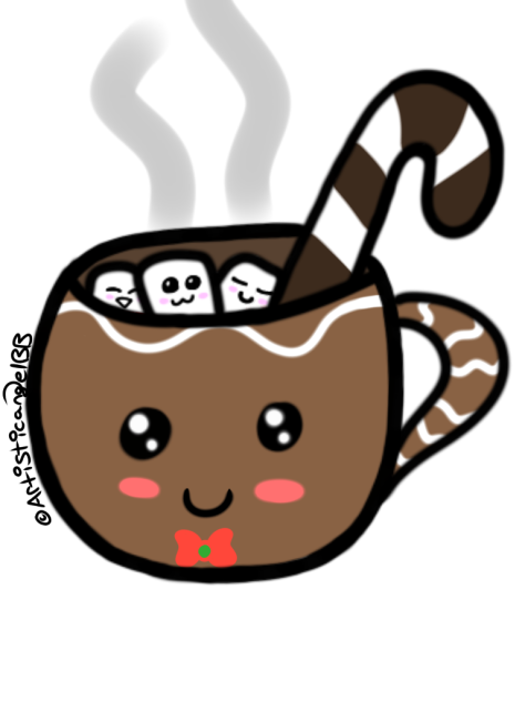 Gingerbread Man Mug - Speedpaint