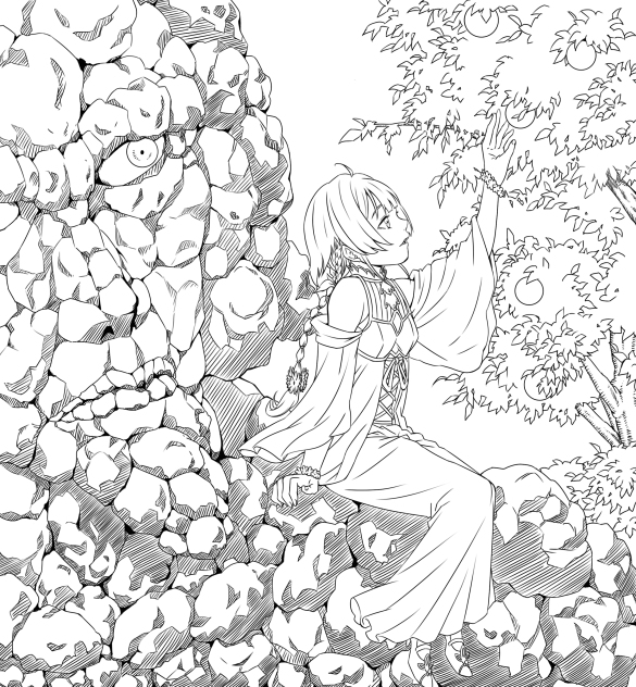 ☆地の大神官☆(線画)