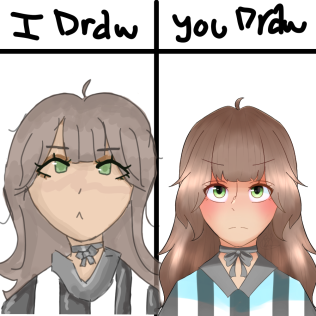 drawing collab with Chrome Lee KinnLeigh