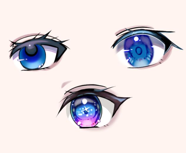 目の練習
