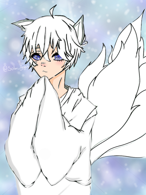 winter fox - ibisPaint
