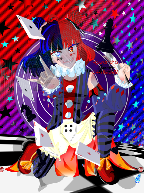 [♣♠ Clown ♥♦] - ibisPaint