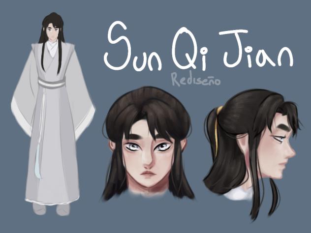 Sun Qi Jian (oc) - redesign