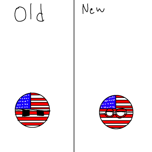 my usa old vs new