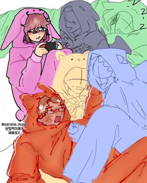 Pajama party collab