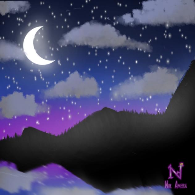 the night mountain