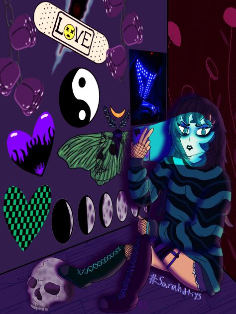 Alone in a room