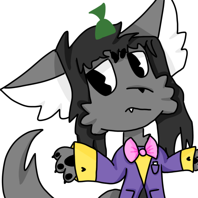 Volk in a tux shrugging