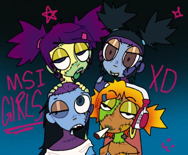 ALL THE FRANKENSTEIN GIRLZ
