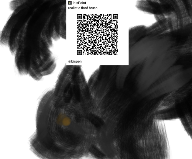 realistic lookin floof brushie