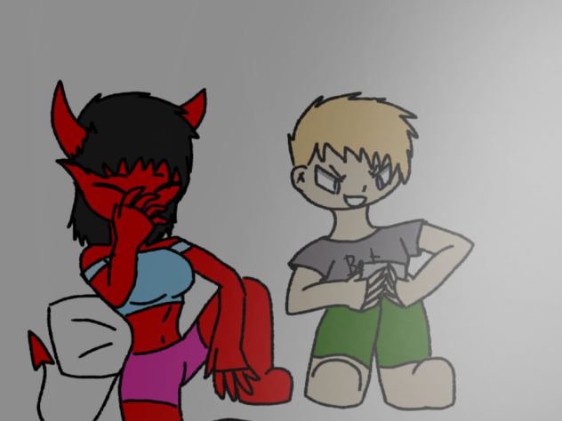 Aw, my 2 bb beans ☺️