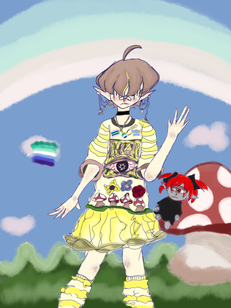 Drawing An Oc named Lux - ibisPaint
