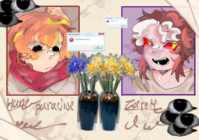 the caotic duo,but kids