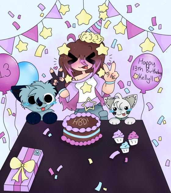 💜~•°•{!!!HAPPY BIRTHDAY KELLY!!!}•°•~💜
