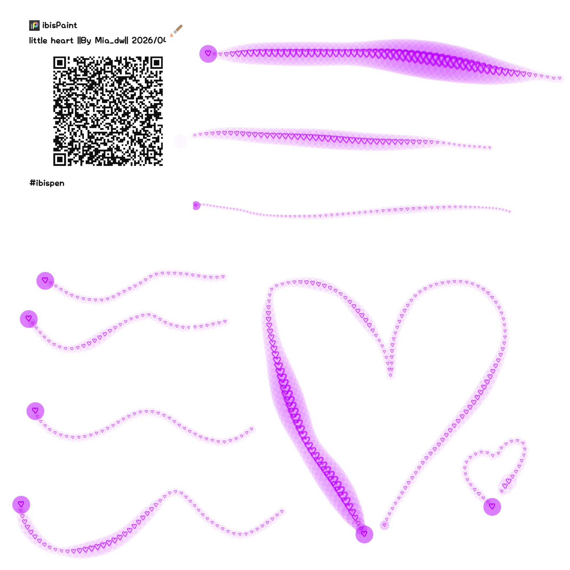 Heart pen ️(premium) - ibisPaint