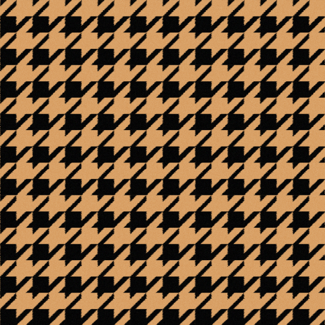 Houndstooth Pattern Yellow