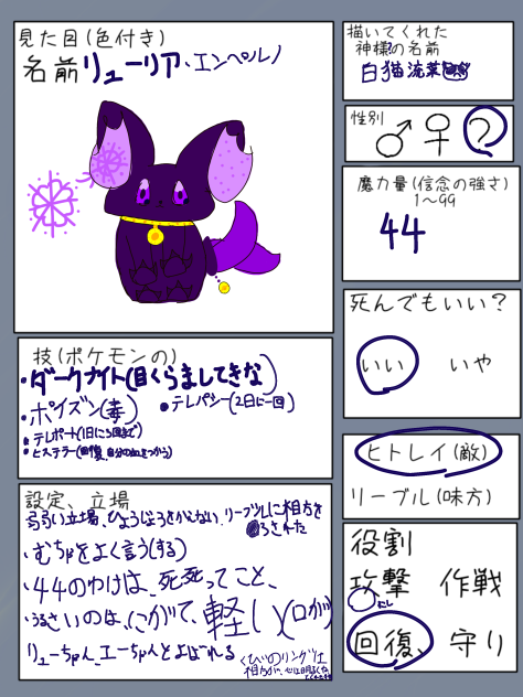 できました！