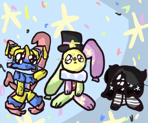 circus trio