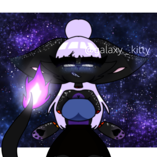 Galaxy Kitty UwU - ibisPaint