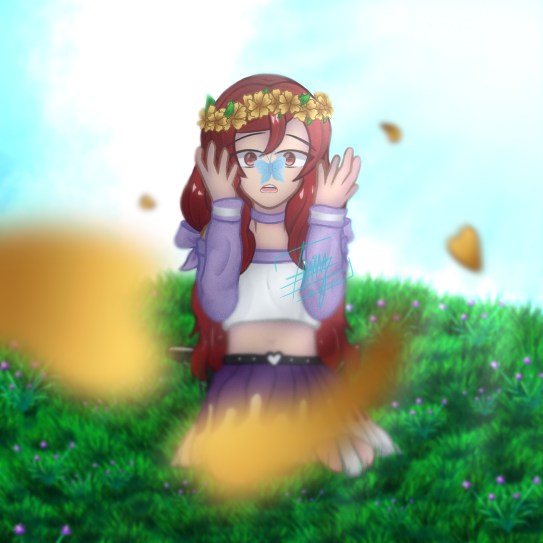 Flower Field - ibisPaint