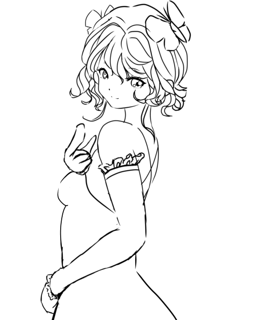 無題520 線画