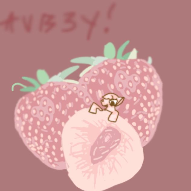 Strawberry cow again