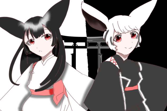 #クロとシロ