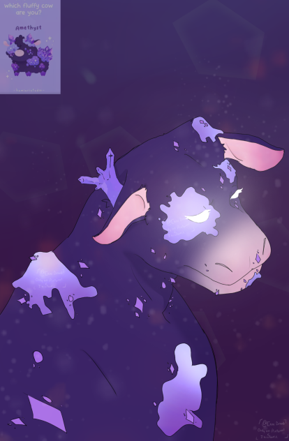 🔮Amethyst Cow🔮