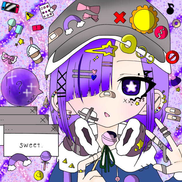 みめんるさんの塗り絵