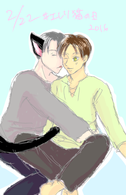 猫エレリ Ibispaint