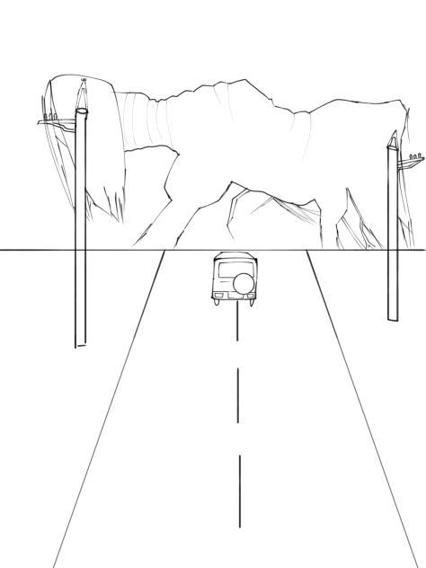 background (sketch¡lineart)