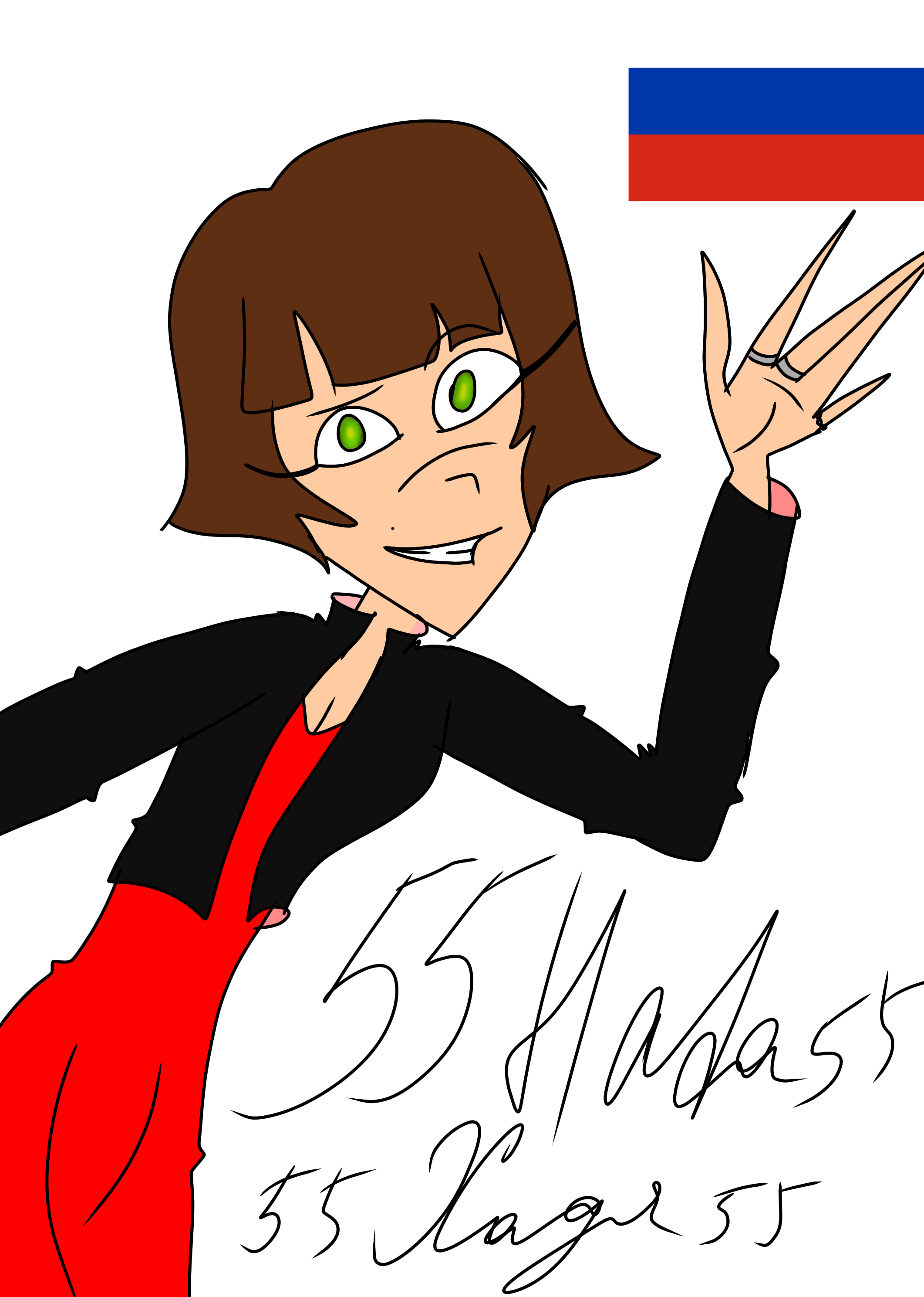 Автопортрет! - ibisPaint