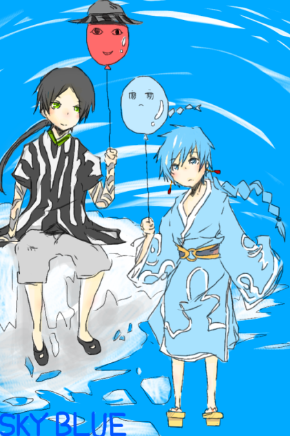 スカイブルー