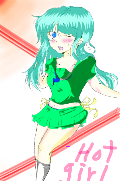 Hot girl - ibisPaint