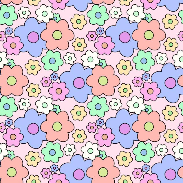 IBM4329 flower pattern b