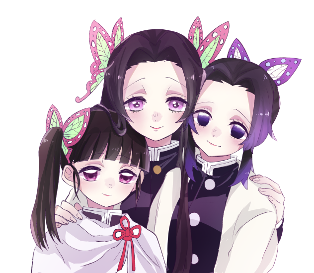 胡蝶姉妹とカナヲ