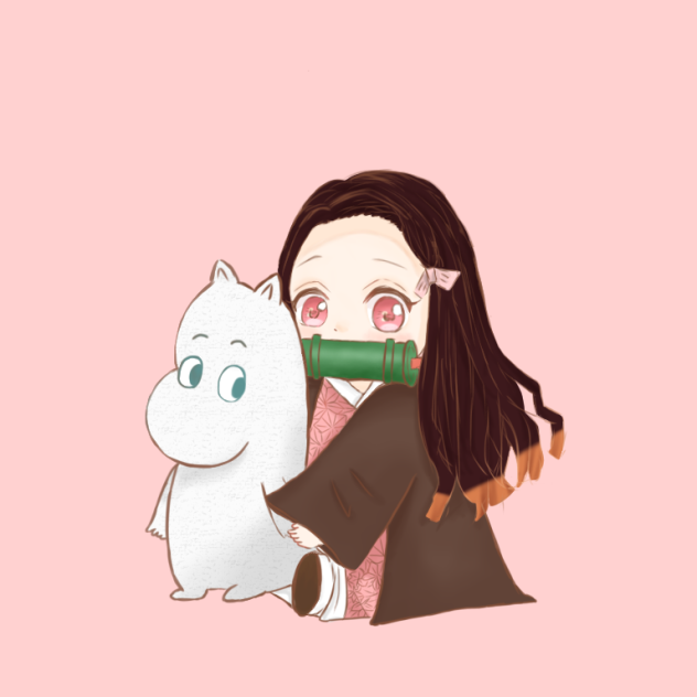 禰豆子とムーミン