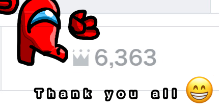 6,363 thank you all 👍