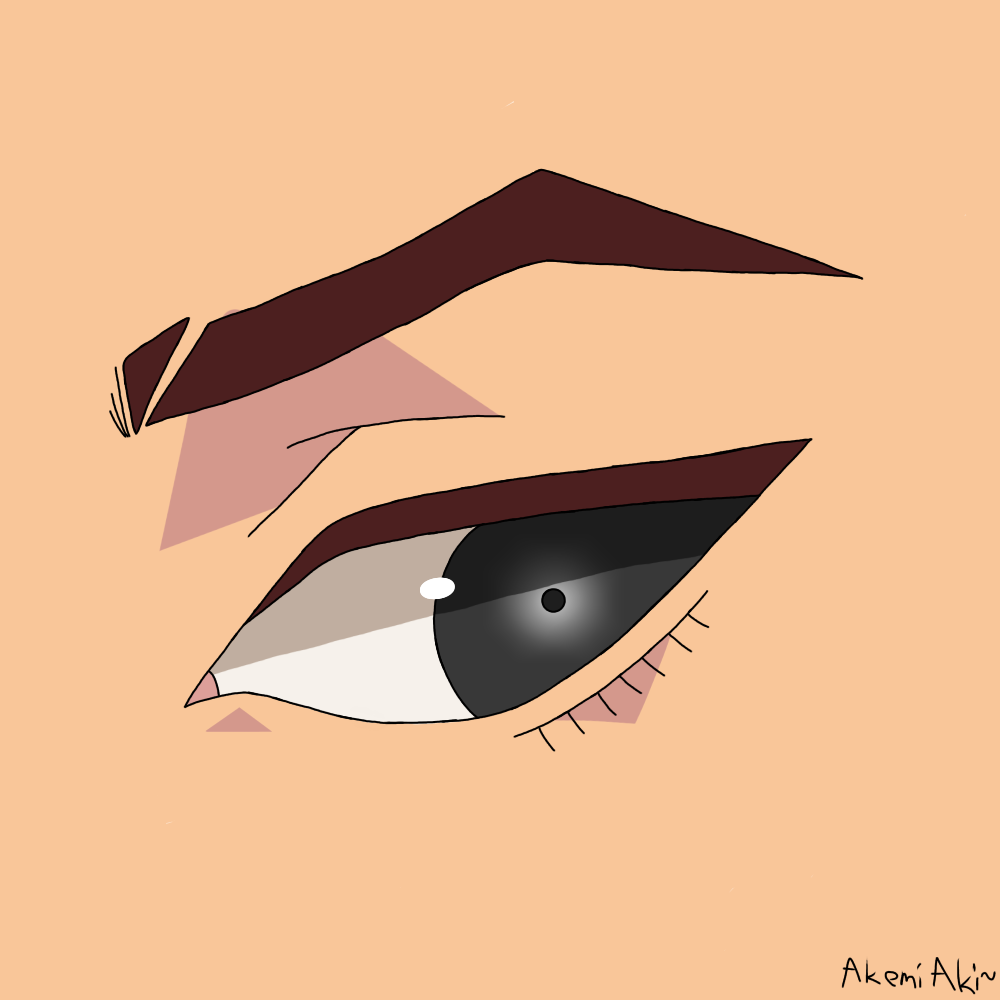 I finally drew an eye! - ibisPaint