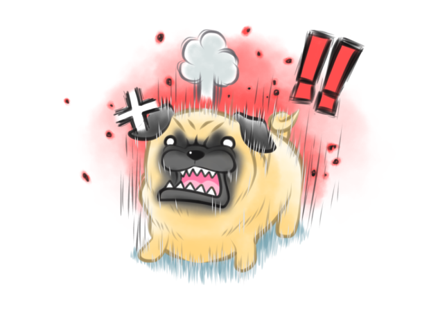 パグ「どぉーんっ！」