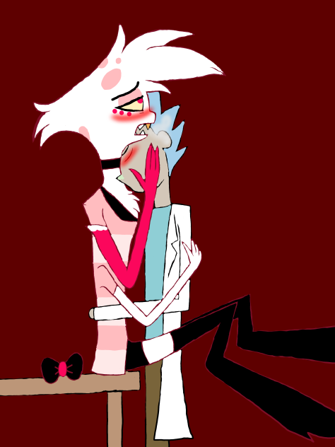 Rick and Morty x Hazbin Hotel
