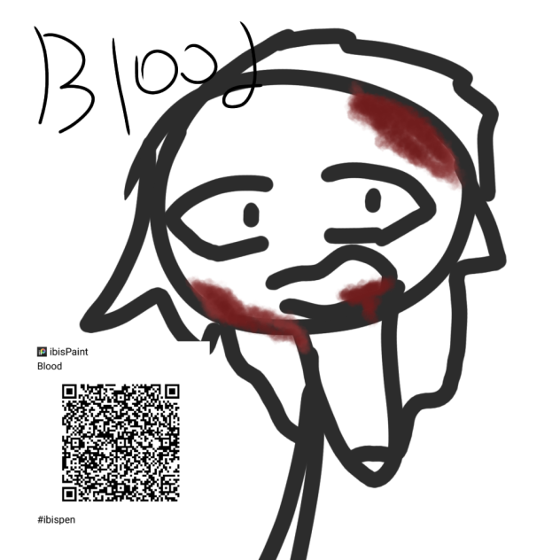 𝚋𝚕𝚘𝚘𝚍 𝚋𝚛𝚞𝚜𝚑 ibisPaint